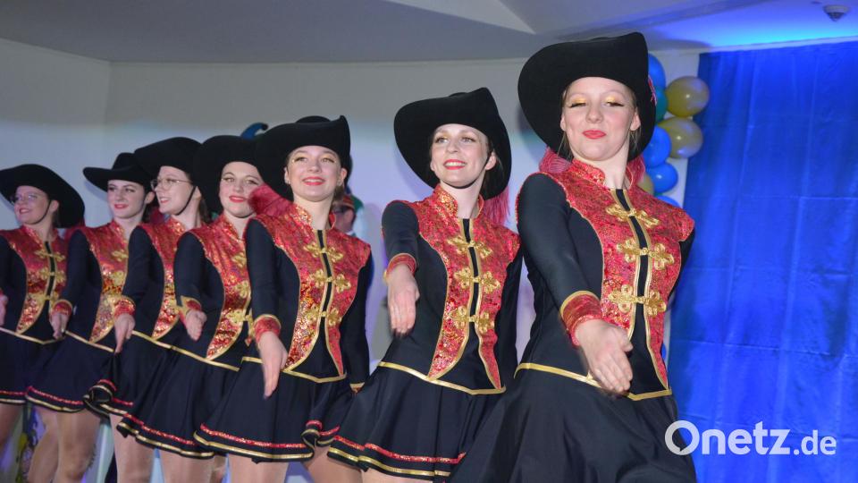 Die Prinzengarde des Carnevalvereins Waldeck. Bild: jr