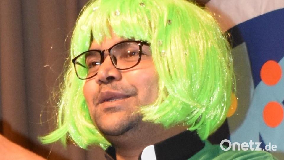 Kaplan Raveendra als &quot;Cordula Grün&quot; Bild: rgr