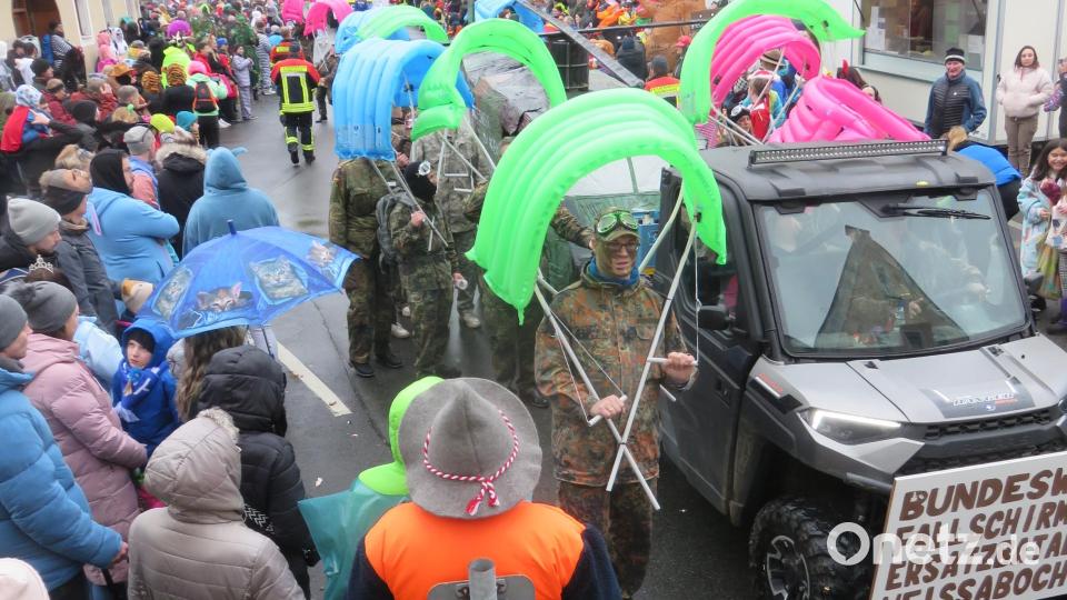 Das Bundeswehr Fallschirm Ersatzbataillon aus Weissaboch. Bild: rha