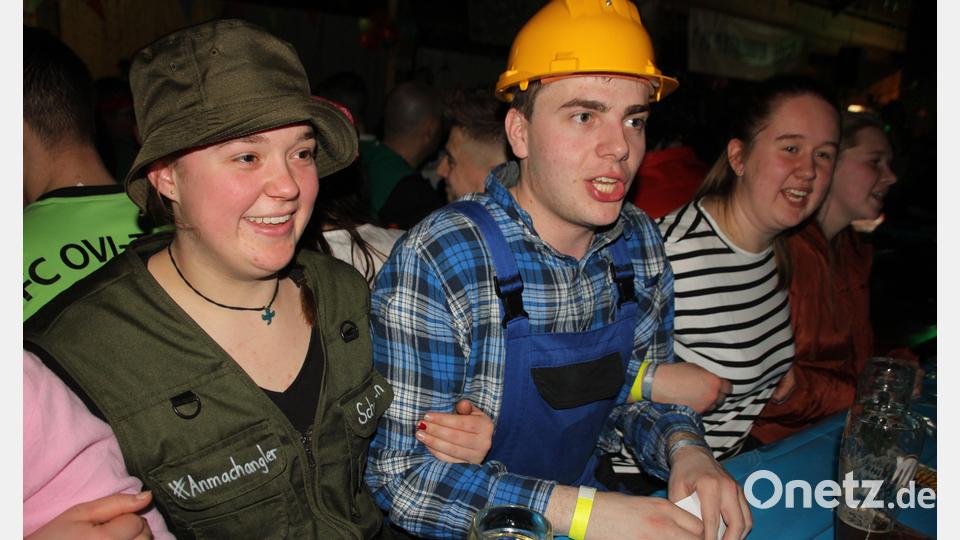 Auch de den Bauarbeitern hats in Berzhof gefallen. Bild: frd