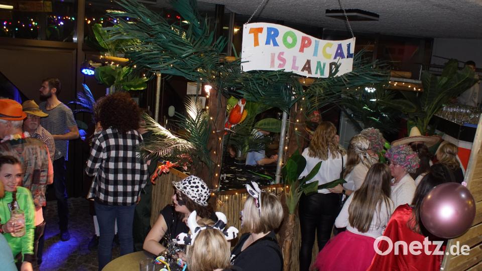 Die Raststation &quot;Tropical-Bar&quot; ist beste belagert. Bild: mmj