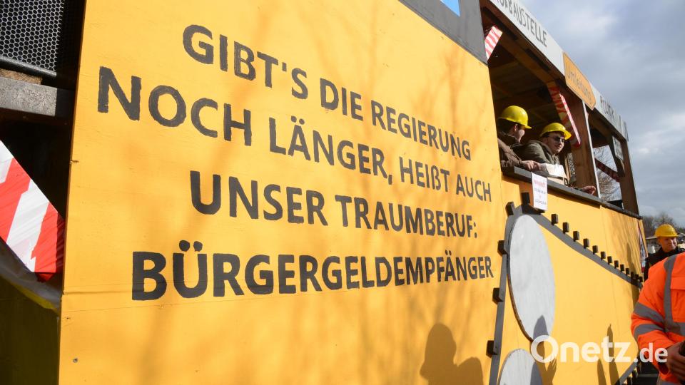 Mit dem "Bürgergeld lässt sich´s leben - auch noch in Zukunft". Widersprüche von den Zuschauern kamen mit Sicherheit nicht. Bild: bey