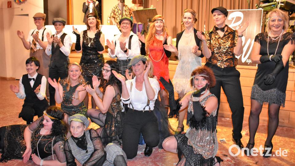 Die &quot;Ladykracher&quot; aus Eschenbach. Bild: rgr