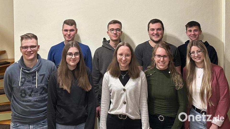 Der neue Vorstand der KLJB Schlammersdorf. Bild: Oliver Schneider/exb
