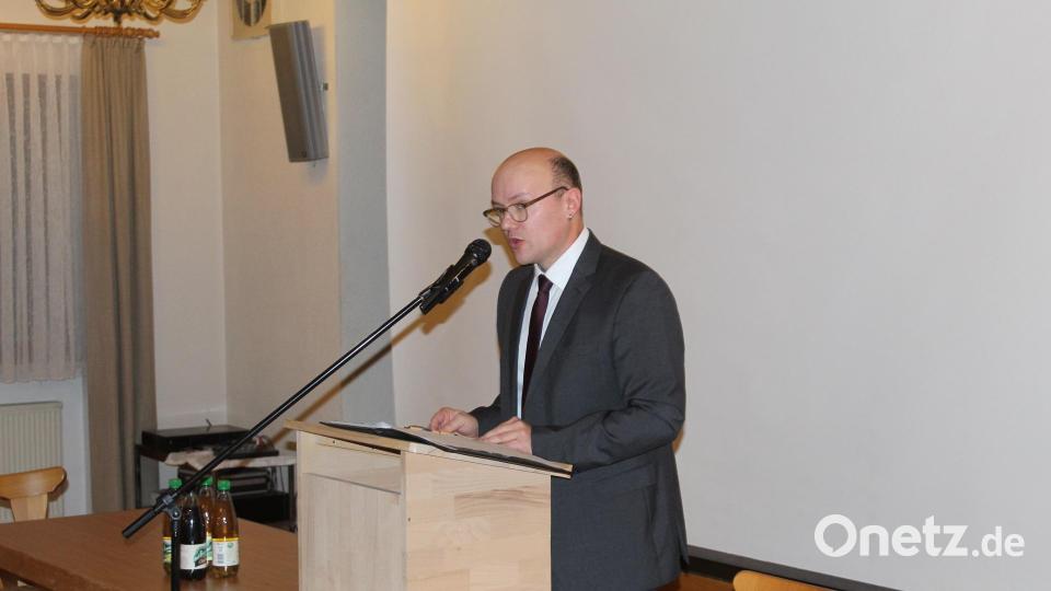 Kirchenpfleger Stefan Kausler blickte auf das Jahr 2024. Bild: soj/exb