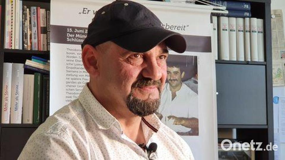 Die Ausstellung &quot;Die Opfer des NSU und die Aufarbeitung der Verbrechen&quot; wird am Montag, 11. März, in der VHS in Weiden eröffnet. An diesem Tag wird Gavriil Voulgaridis, Bruder des in München vom NSU ermordeten Theodoros Boulgarides darüber berichten, welche Auswirkungen der rassistisch motivierte Mord auf seine Familie hatte. Bild: Birgit Mair / exb