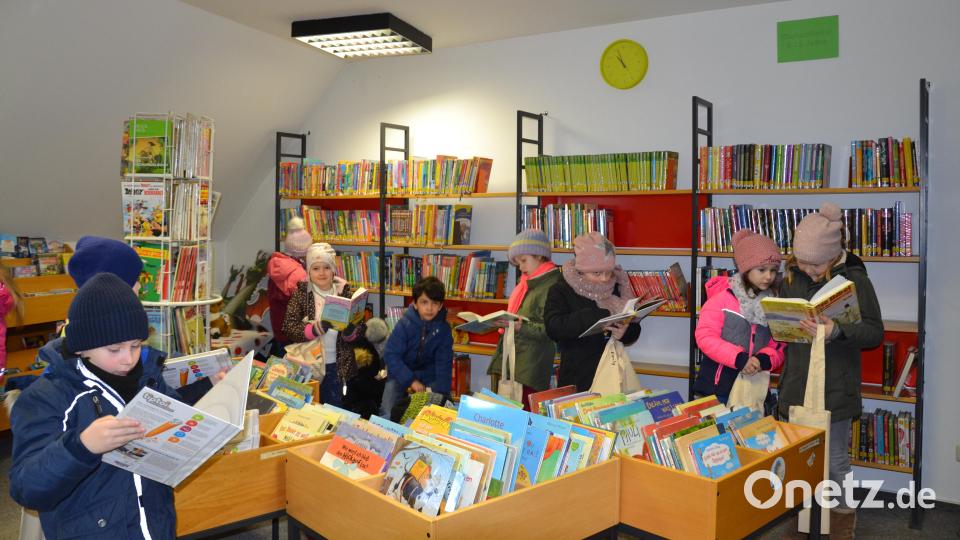 Vor allem Kinder und Jugendliche freuen sich über die große Auswahl an Lesestoff. Archivbild: gi