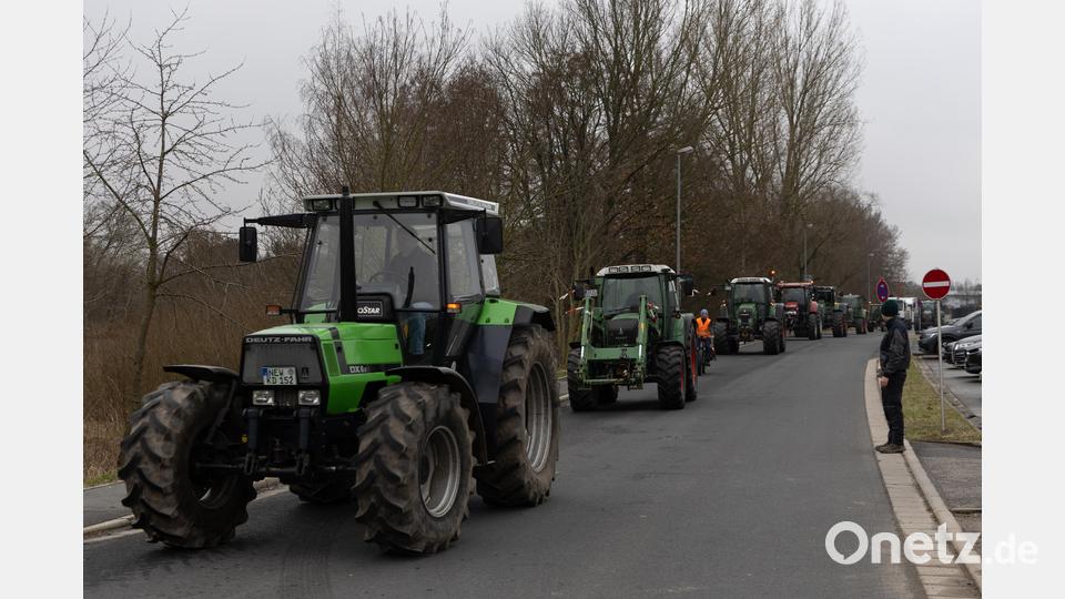 Handwerker und Landwirtschaft protestieren gemeinsam Bild: rw