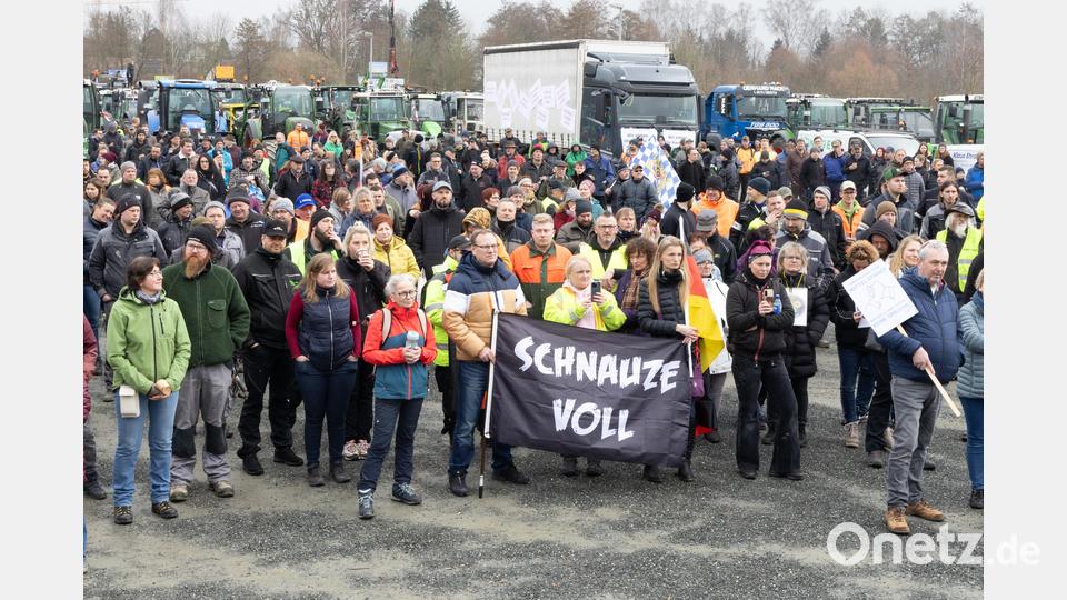 Handwerker und Landwirtschaft protestieren gemeinsam Bild: rw