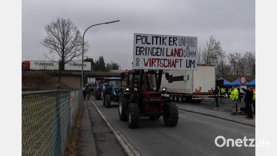 Handwerker und Landwirtschaft protestieren gemeinsam Bild: rw