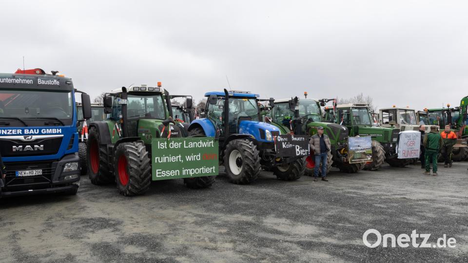 Handwerker und Landwirtschaft protestieren gemeinsam Bild: rw