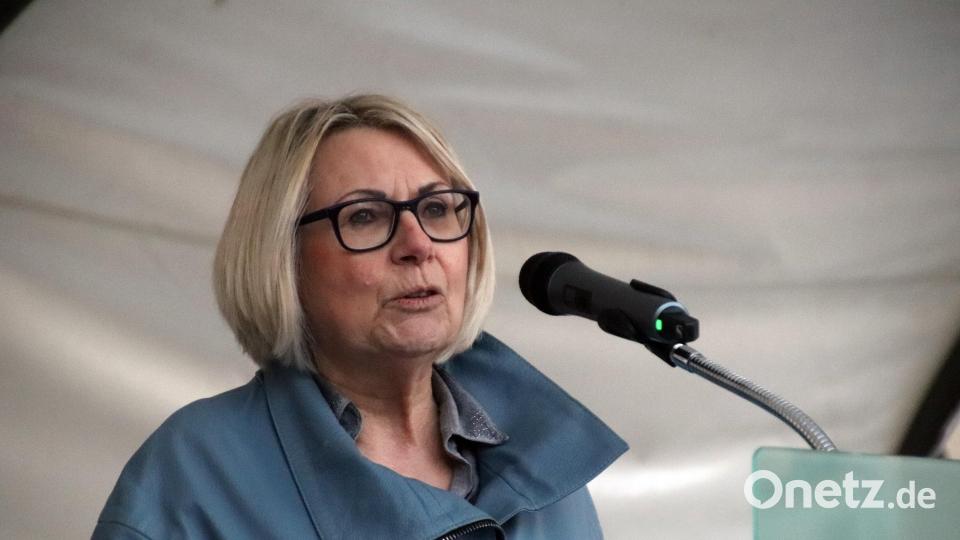 Marianne Mimler-Hofmann richtete auch einen Apell an alle demokratischen Parteien in Deutschland. Bild: jma