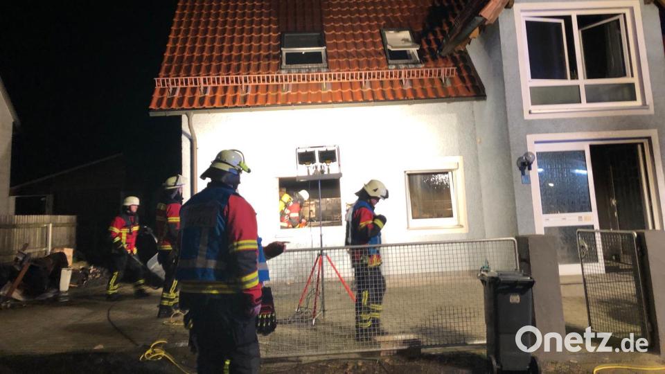 Die Feuerwehr hatte den Brand schnell unter Kontrolle. Bild: wro