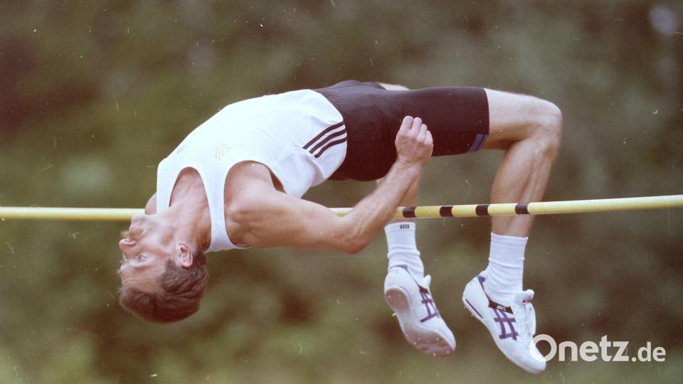 Manfred Ziegler sprang deutschen Rekord. Bild: Ziegler/privat