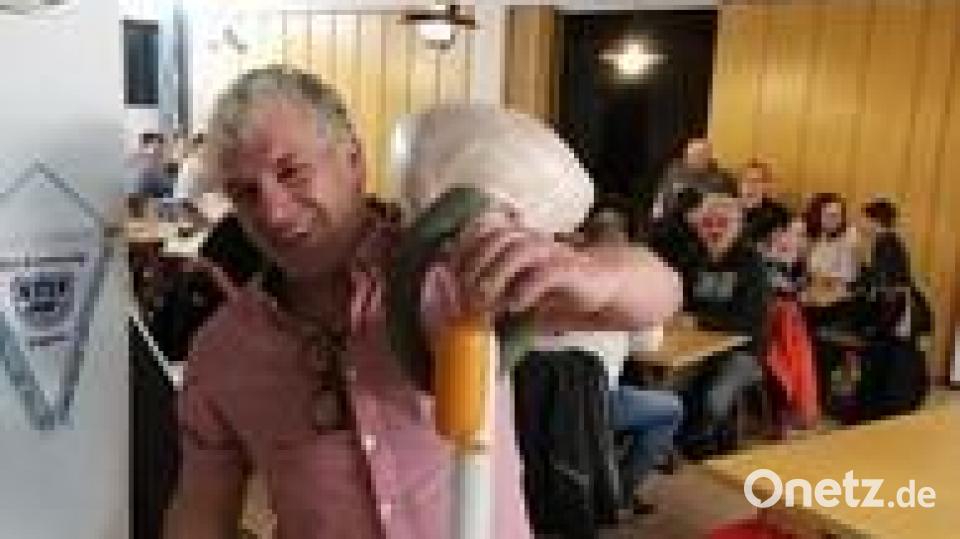 Matthias Siller führte wieder durch den Abend. Bild: ATS Mitterteich/exb