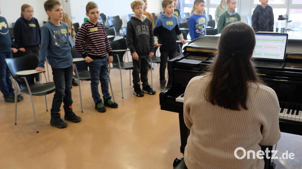 Singen und Musizieren ist im Musiksaal angesagt. Bild: do