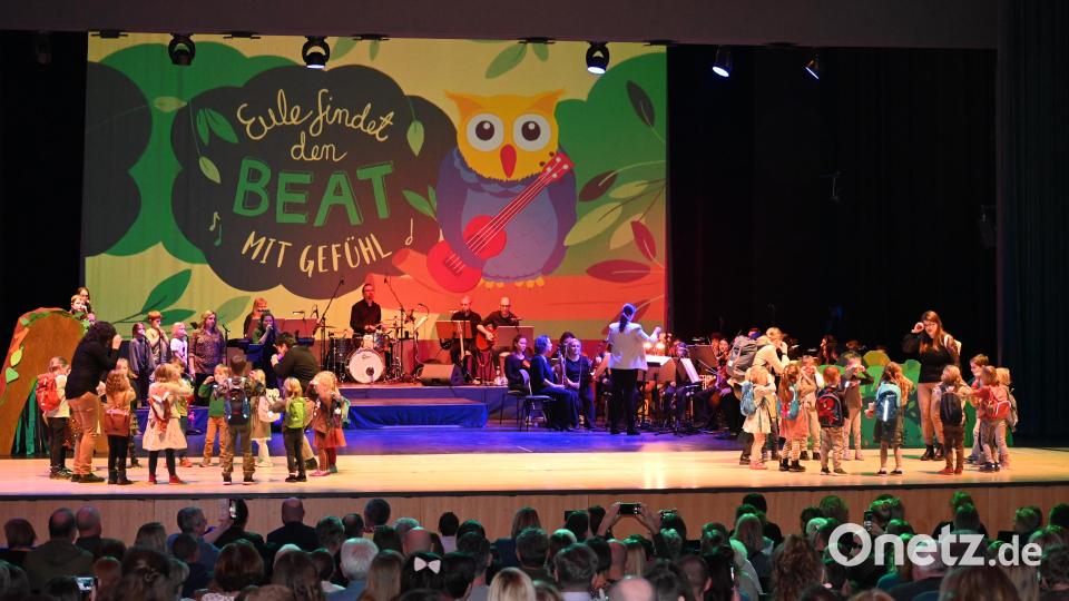 Wieder von Anfang an dabei: Musicalklasse der Kindertagesstätte St. Dionysius Neunkirchen. Bild: kki