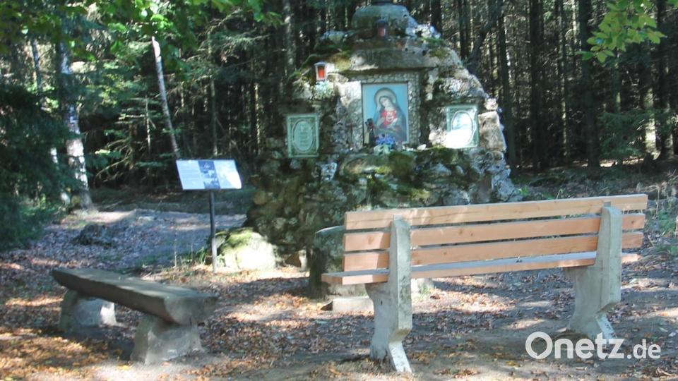 Die Mariengrotte ist eines der Ziele bei den Wanderungen, die im Rahmen des Heimatfestes rund um Waidhaus stattfinden. Archivbild: pi