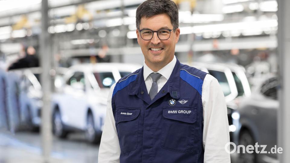Werkleiter von BMW in Regensburg, Armin Ebner. Bild: HARRY ZDERA
