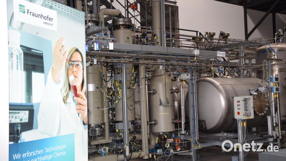 Die Forschungsanlage des Fraunhofer-Instituts Umsicht im Gewerbepark Hohenburg soll erweitert werden. Bild: bö