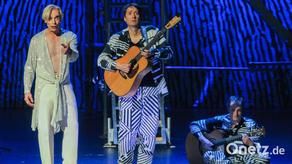 David Bowie, Asteroid 342843 im Stadttheater in Amberg. Bild: Stephan Huber