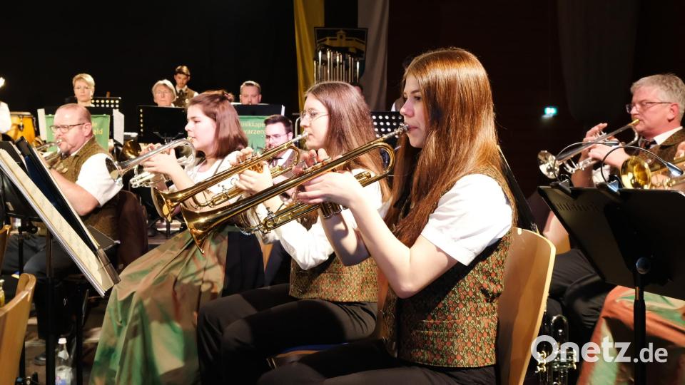Freude am Musizieren ist den Musikerinnen anzumerken. Bild: mab