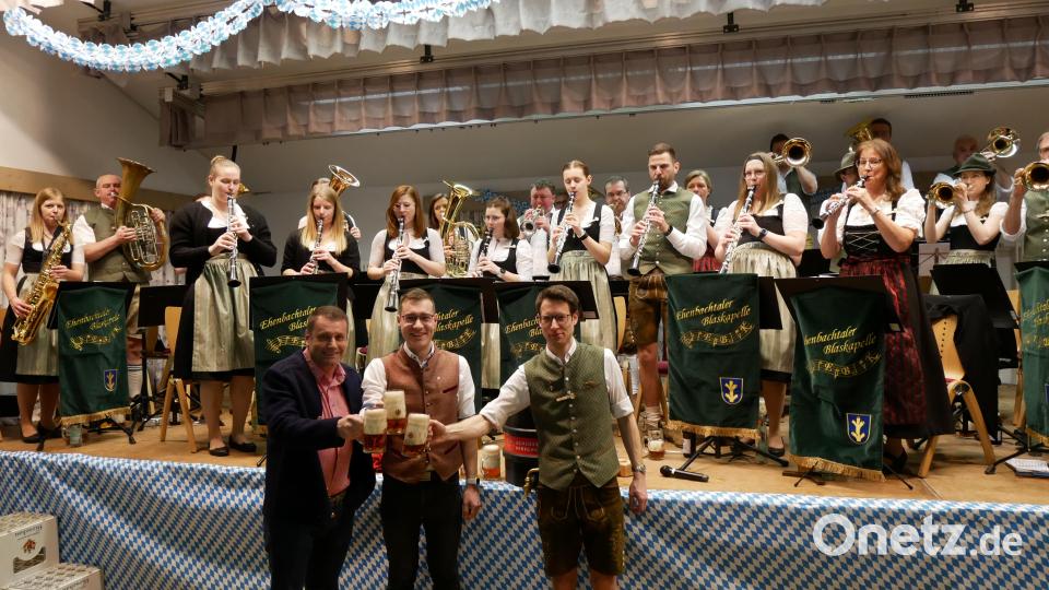 Bockbierfest der Ehenbachtaler Blaskapelle. Bild: Dominik Strähl/exb