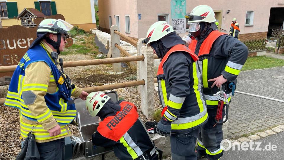 45 Feuerwehrleute aus fünf Orten waren an dem Einsatz beteiligt. Bild: lei