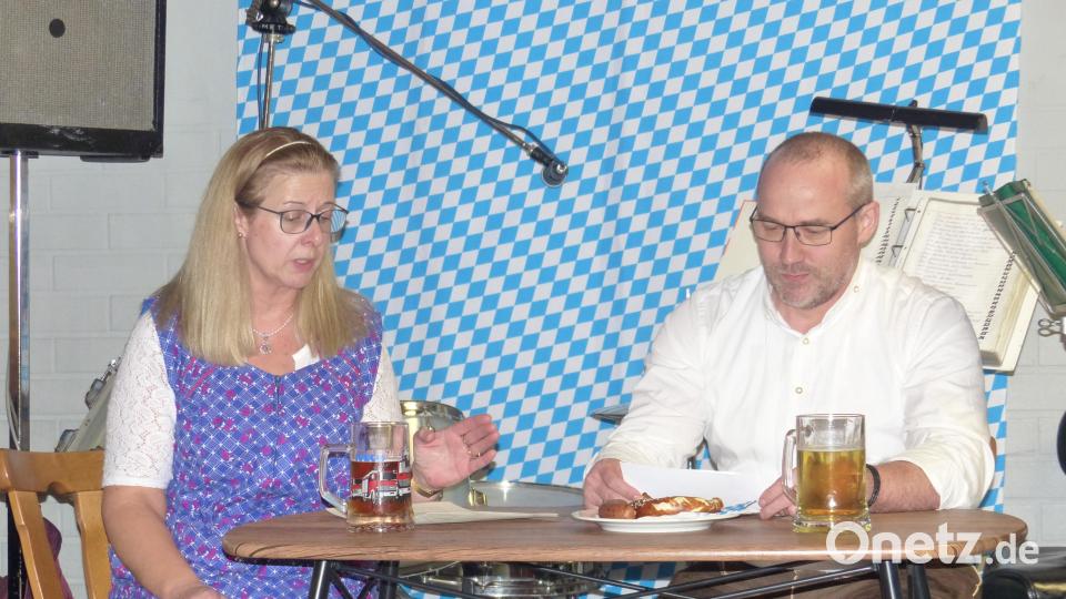 Alexandra Kurz und Andreas Fischer waren wieder einmal die Stars des Abends. Bild: hme