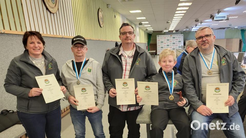 Für 1893 Rosenberg starteten (von links) Andrea Haller-Trepesch, Armin Strobel, Norbert Weidinger, Mika Weidinger und Werner Trepesch. Bild: Werner Trepesch/exb