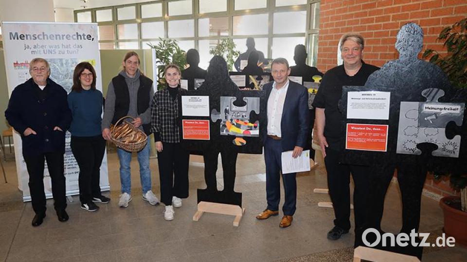 v.l.n.r.: Veit Wagner, Julia Zimmermann, Nico Erhardt, Johanna Grillenbeck, Jens Meyer, Florian Graf Bild: Stadt Weiden/Pressestelle/exb