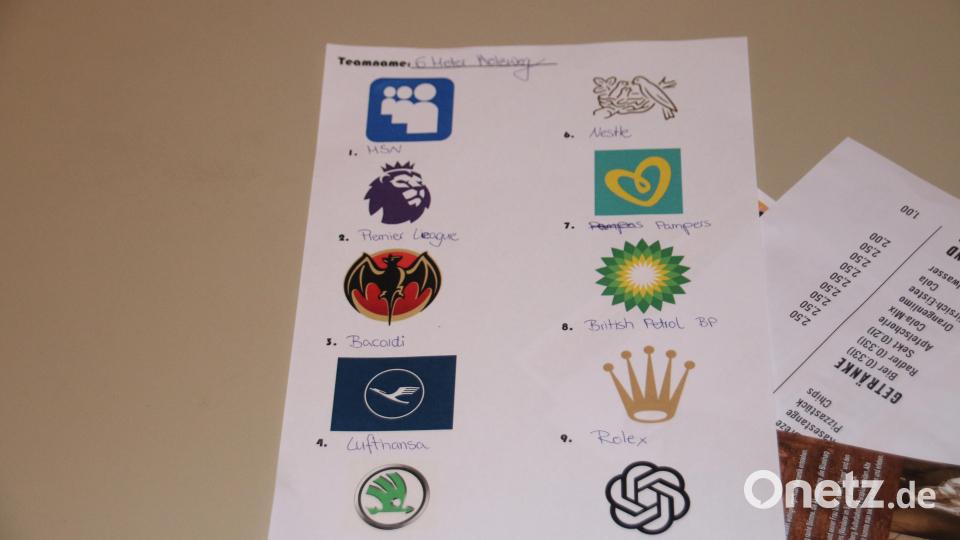 6-Meter-Holzweg erriet 8 von 10 Logos richtig. Für Chat GPT gab es einen Punkt. Bild: sne