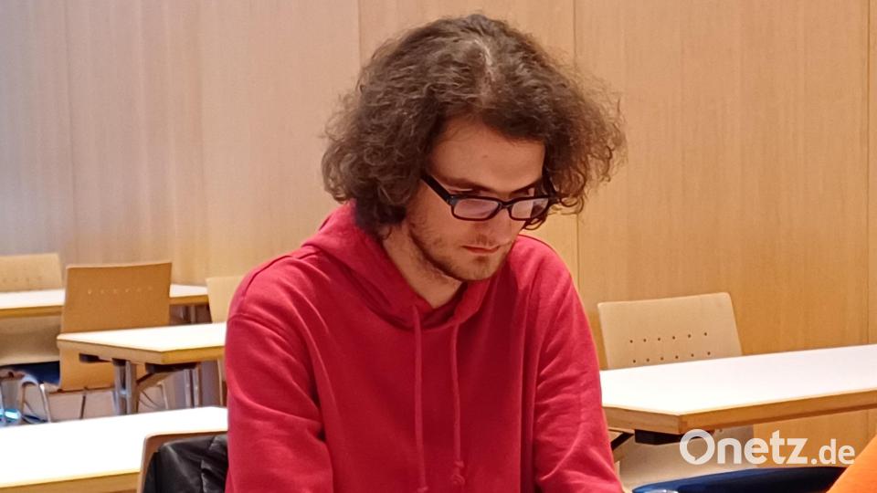 Nicolas Fritsch von den SF Haselmühl/Amberg wurde bei den Oberpfalzmeisterschaften Zweiter der Klasse M3. Bild: Jürgen Zeitler/exb