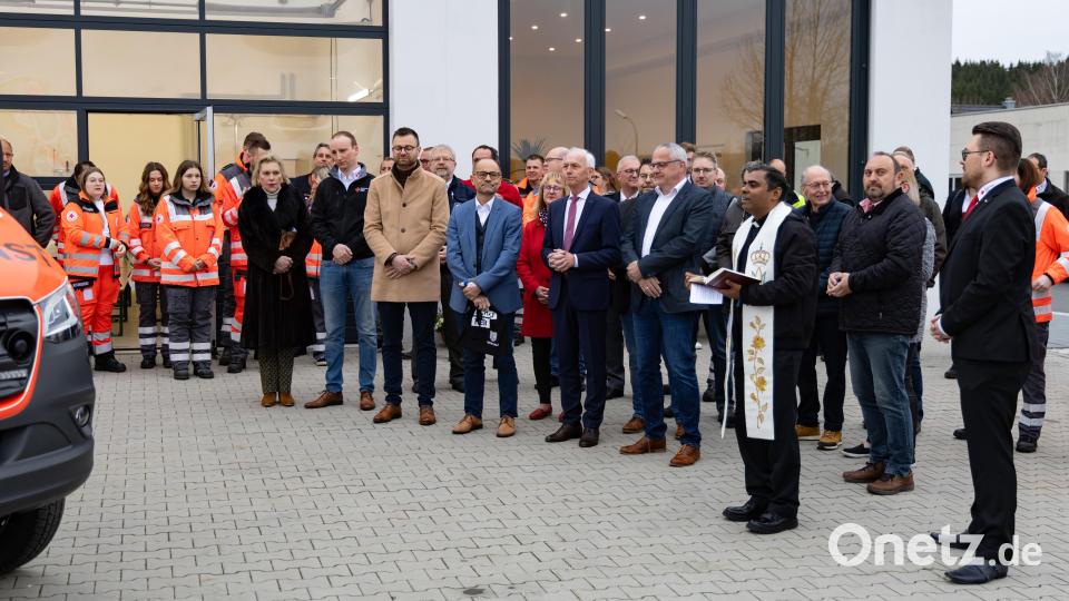 Einweihung des neuen Rettungsdienststandort Neusorg Bild: rw