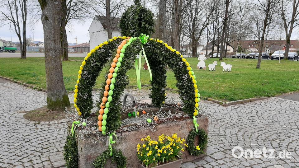 Der Brunnen bei der Vorholzkapelle in Tirschenreuth. Bild: Maximilian Schön/exb