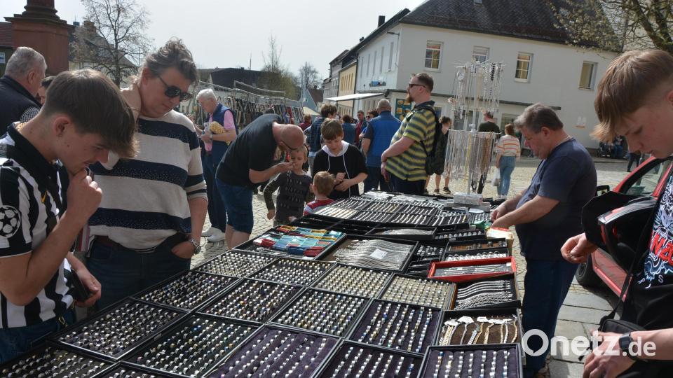 Beim Ostermarkt in Mitterteich war einiges los. Bild: jr