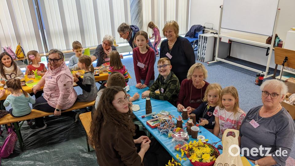 Das engagierte Kreativteam der Musikschule Neustadt sorgt auch während der Ferien für interessante Aktionen. Die Kinder hatten ihre Freude daran. Bild: kwl