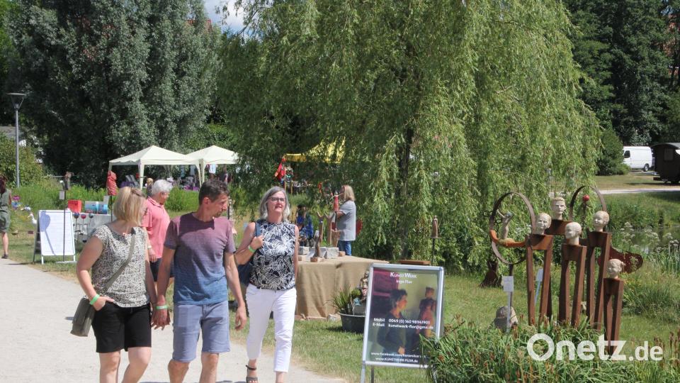 Dekoartikel für den heimischen Garten gibt es auch in diesem Jahr wieder. Archivbild: kro