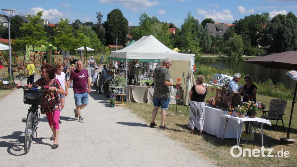 Schlendern durch die Budenstadt der Fieranten ist auch heuer wieder am Fischhofpark angesagt. Archivbild: kro