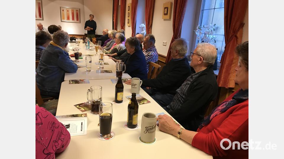 Jürgen Huber hielt einen engagierten Vortrag über hitzeresistente Gärten. Bild: mma