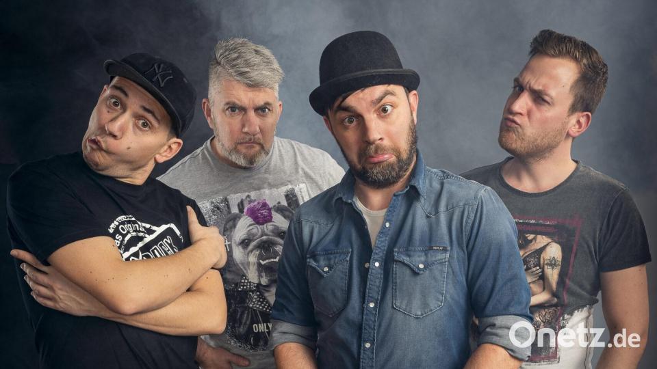 Einer der Höhepunkte des viertägigen Burschenfestes ist am Samstag, 1. Juni, das Gastspiel der Gruppe „Volxrock“ aus Südtirol. Bild: Volxrock/exb