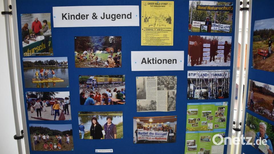 An Wandtafeln konnten 50 Jare BN nachverfolgt werden. Bild: ubb