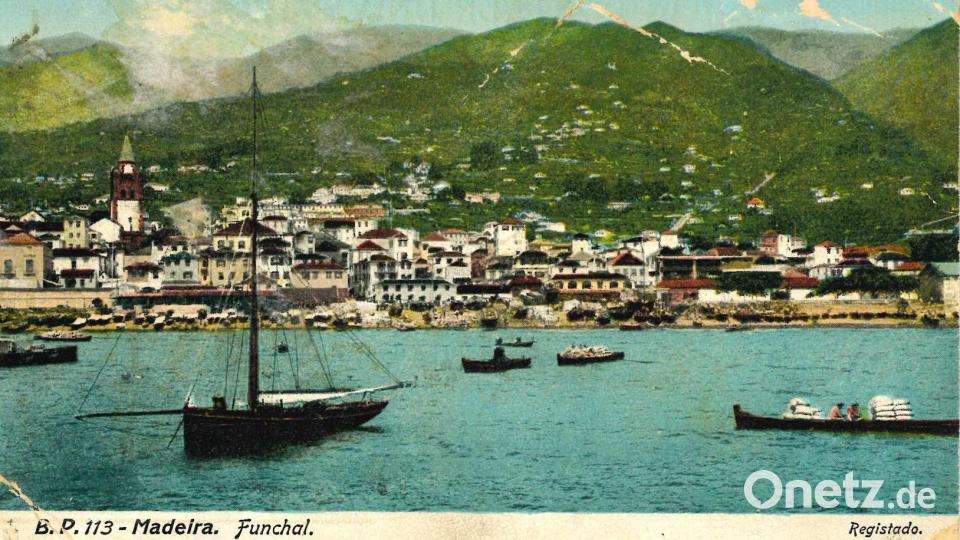 Bruder Johann war Seefahrer und meldete sich 1912 aus Madeira. Bild: exb