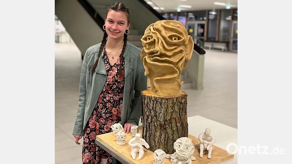 Auch Valentina Seitz ist unter den Ausstellern. Bild: exb
