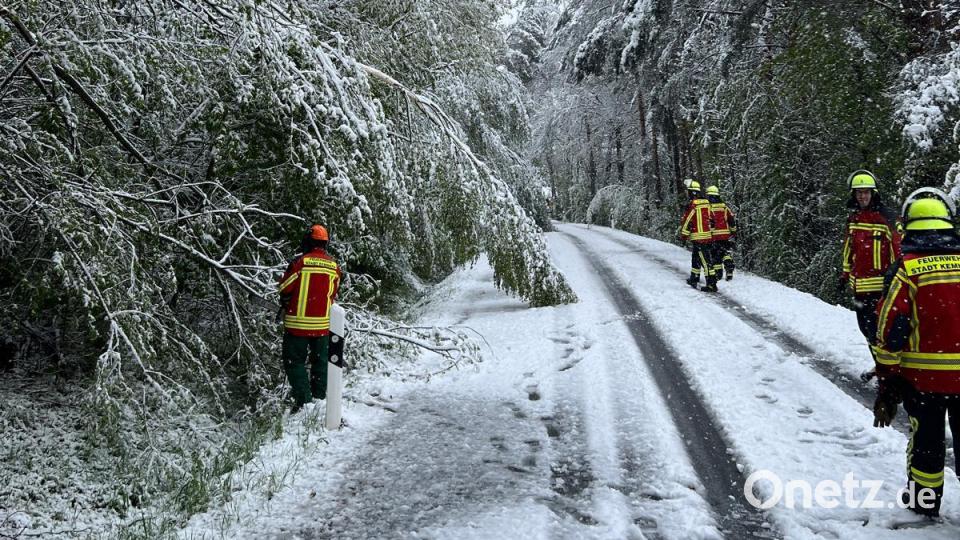 Die Feuerwehr Kemnath hatte am Sonntag 15 Einsätze. Bild: Feuerwehr Kemnath/exb
