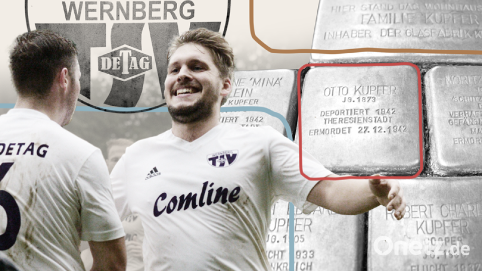 Der TSV Detag Wernberg spielt mit zwei Fußballmannschaften in den Oberpfälzer Ligen. Bildmontage: mhs/Gold/Böhm