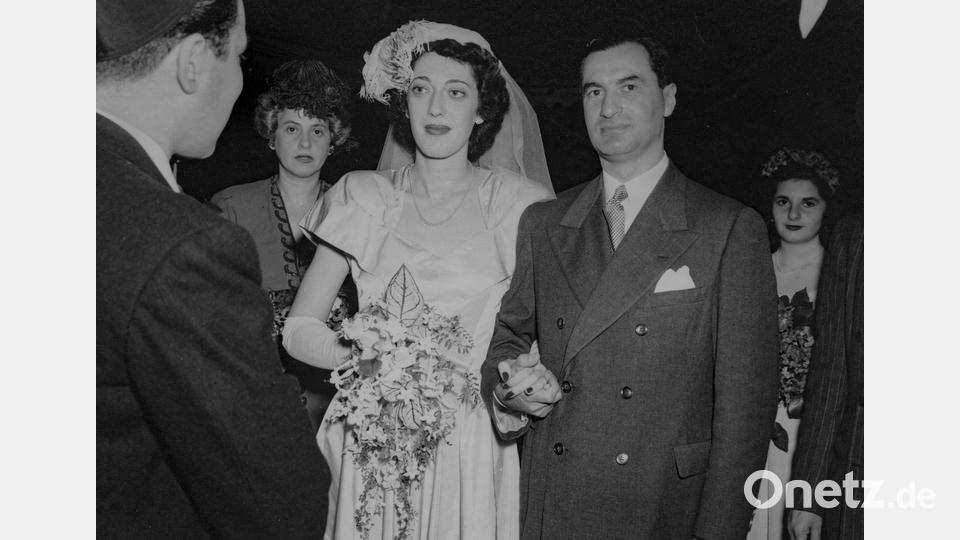 Im September 1946 heirateten Gertrude Schwartz und Robert Cooper. Bild: Familienarchiv Kupfer