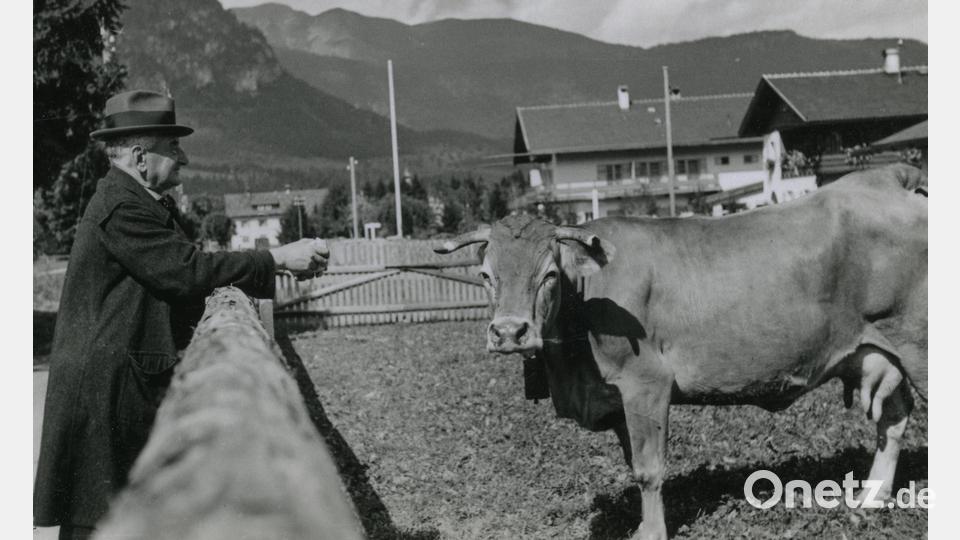 Otto Kupfer auf einem Urlaubsfoto. Bild: Familienarchiv Kupfer