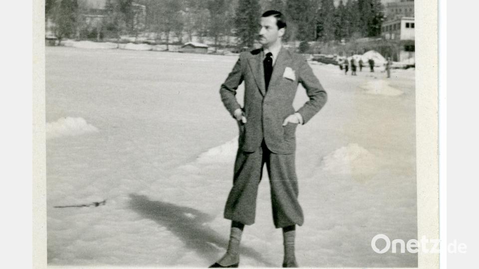 Robert Kupfer auf Reisen im slowenischen Bled. Bild: Familienarchiv Kupfer