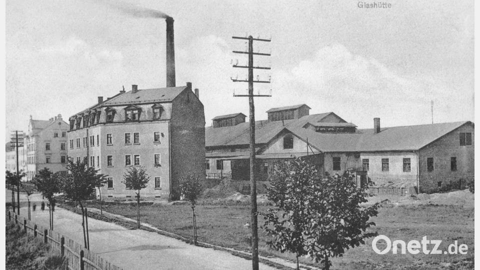 Die ehemalige Glasfabrik in Weiden Bild: Stadtarchiv Weiden
